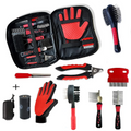 26 10-In-1 Professional Grooming Set Full Supplies for Dogs and Cats Slicker Pet Nail Clippers and Long Hair Pet Brush Set